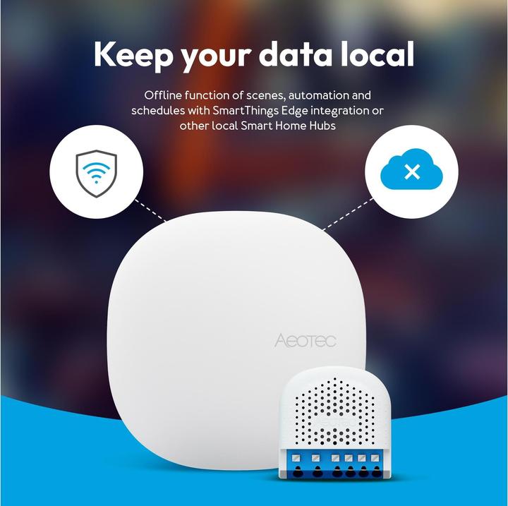 Produktbild Aeotec Pico Switch (Zigbee) (Schaltaktor)