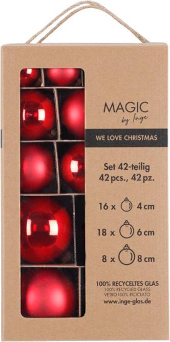 Actual product image Magni Lace Merry Red red 26cm (42 -part)