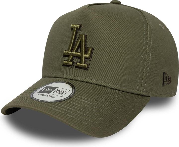 New Era A-Frame Trucker Cap Outline Los Angeles Dodgers Oliv
