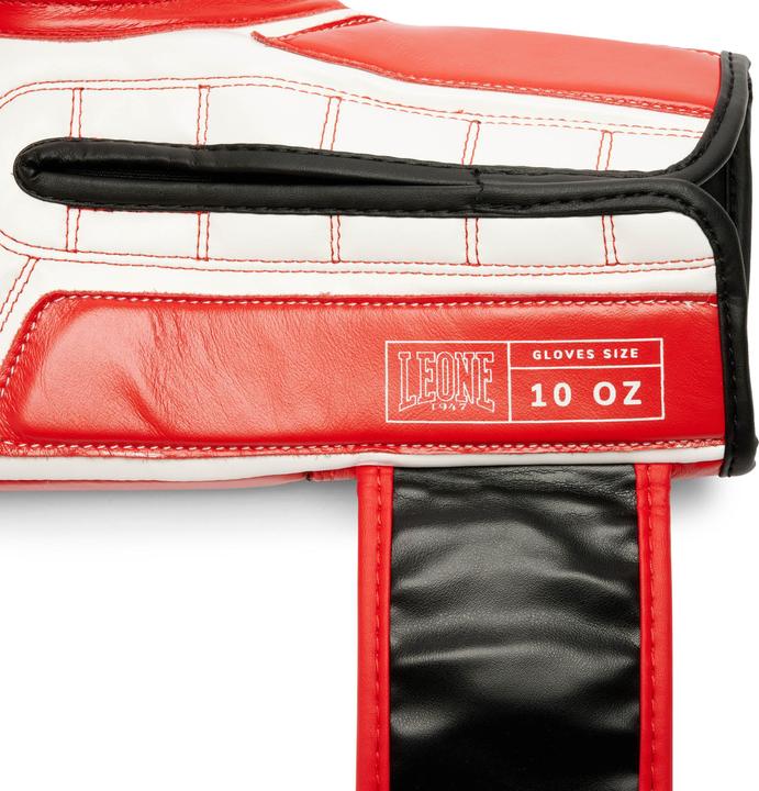 Immagine prodotto Leone Guantoni da boxe Iconic Red GN208 (16 OZ, Taglia unica)