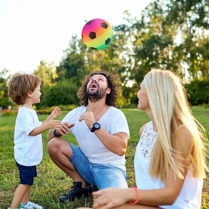 Immagine prodotto Edco Palla Arcobaleno, 23 cm