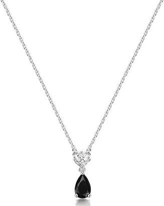 Produktbild Brosway - Charming Mystery Black Fancy Silver Necklace FMB114