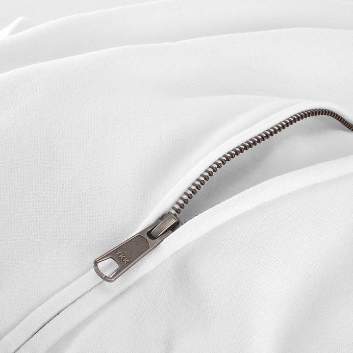Immagine prodotto Stahlwerk Felpa con cappuccio Felpa con cappuccio e zip Bianca Taglia XXXL (3XL)