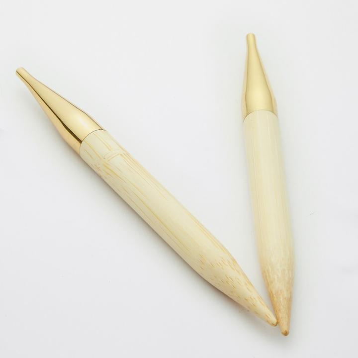 Actual product image Knitpro Bamboo interchangeable circular knitting needles