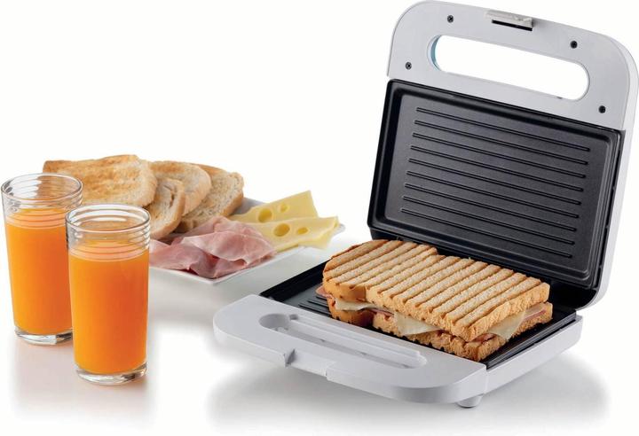 Immagine prodotto Ariete 1971 Sandwich Maker Breakfast, Piastra elettrica per toast, sandwich e panini, 750W, Piastre