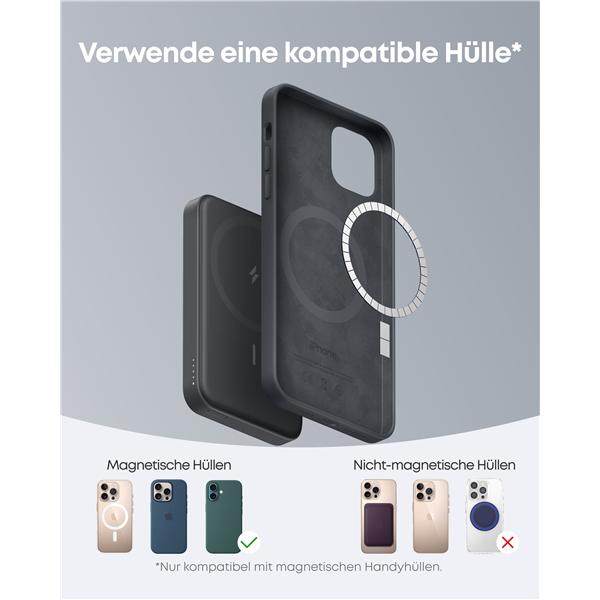 Produktbild Anker 622 Magnetic Charger (5000 mAh, 7.50 W, 18.50 Wh)