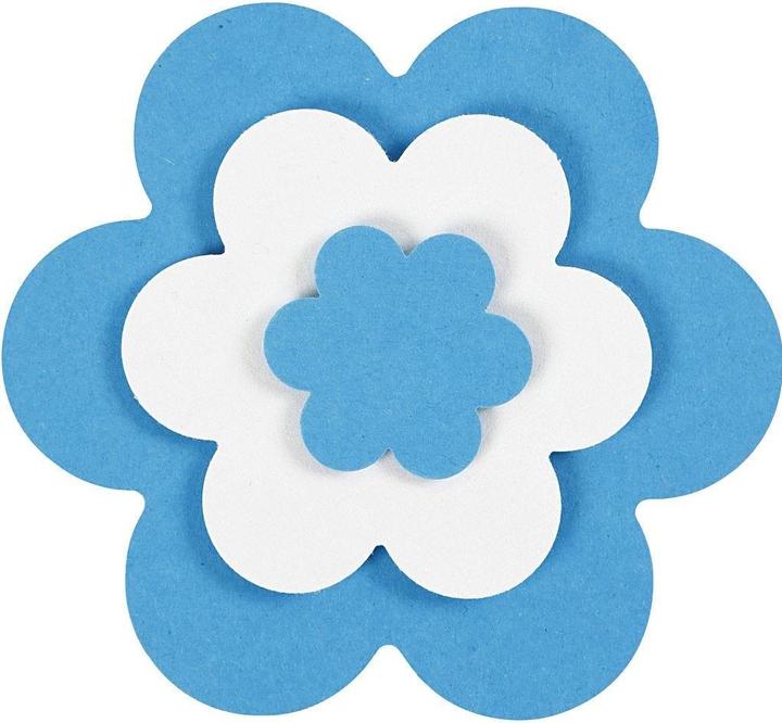 Immagine prodotto Creativ Company Motivo fiori con punzone 3 pezzi, diametro: 7,5 cm, 4,9