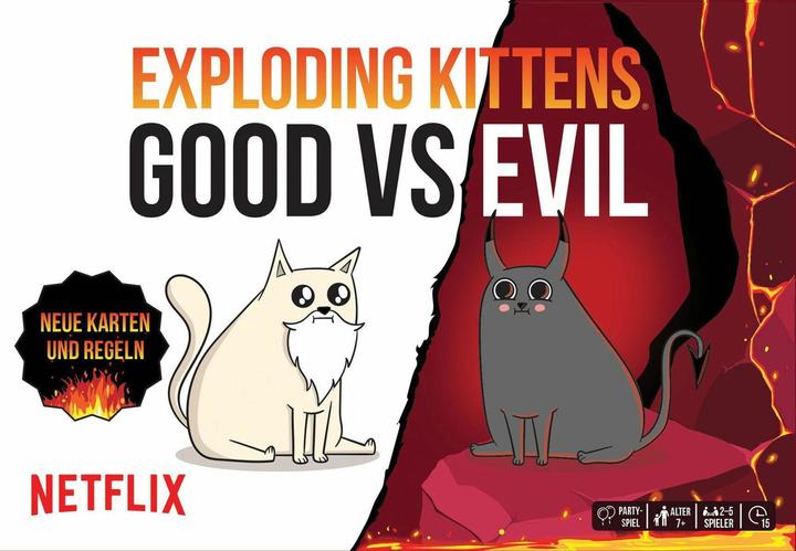 Exploding Kittens Good vs Evil (German)