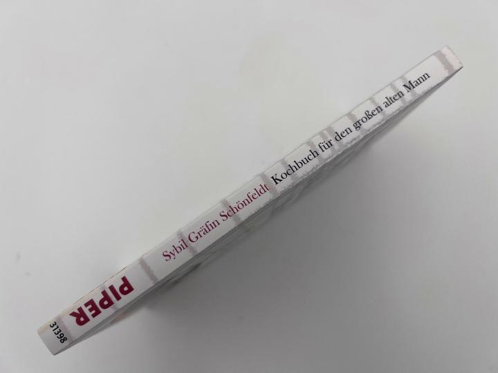 Produktbild Kochbuch für den grossen alten Mann (Deutsch, Sybil Gräfin Schönfeldt, 2023)