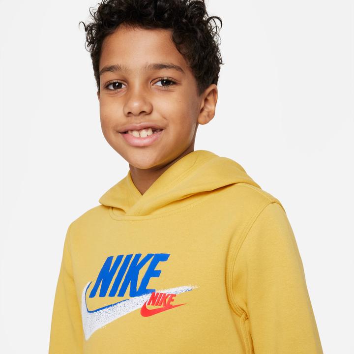 Produktbild Nike B Nsw Si Flc Po Hoodie Bb,Vivi Vivid Sulfur S (S)