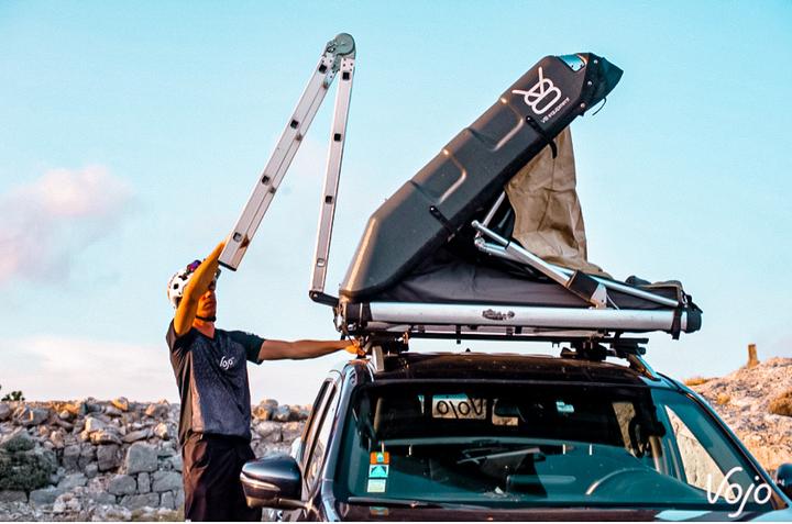 Actual product image V8 Equipment E.BEX.2 (Roof tent, 62 kg, 2 persons)