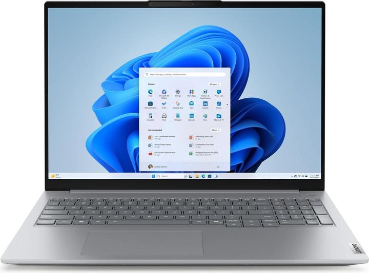 Actual product image Lenovo ThinkBook 16 Gen 8 (16", Intel Core 5 210H, 32 GB, 1000 GB, CH)