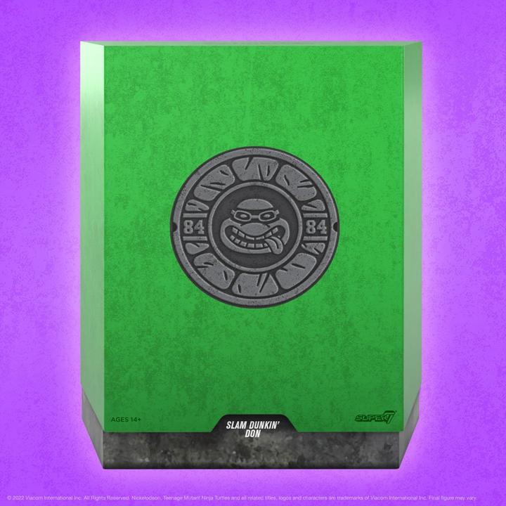 Immagine prodotto Super7 Statuetta ninja Les Tortues Ultimates Slam Dunkin' Don 18 cm