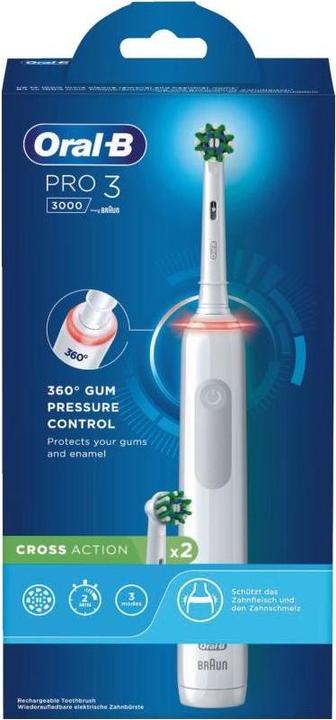 Actual product image Oral-B Pro 3 3000 (Oscillating toothbrush)