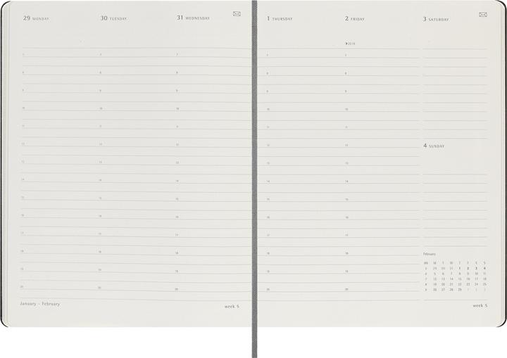Image du produit Moleskine Calendrier intelligent (19 x 25 cm, Anglais)