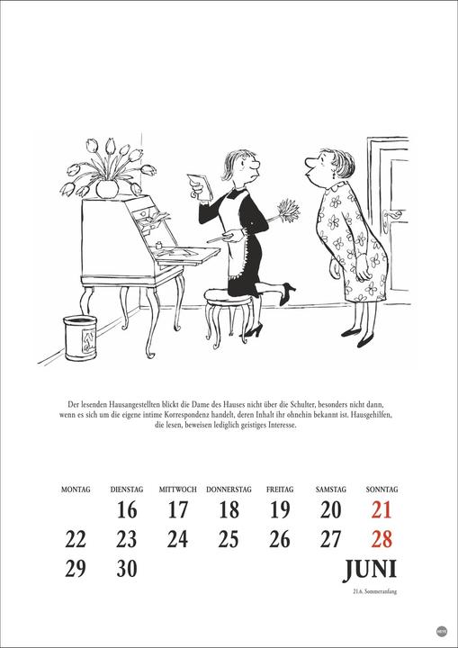 Actual product image Loriot Heile Welt Halbmonatskalender 2026 (German)