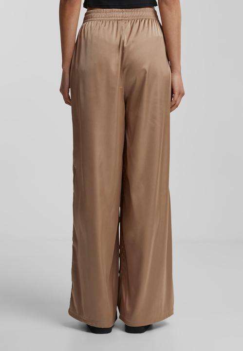 Actual product image Urban Classics Ladies Satin Wide Leg Pants (4XL)