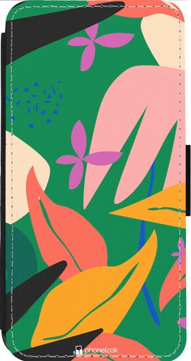 Produktbild PhoneLook Hülle Wallet schwarz Abstract Jungle (Apple iPhone 14 Pro Max)