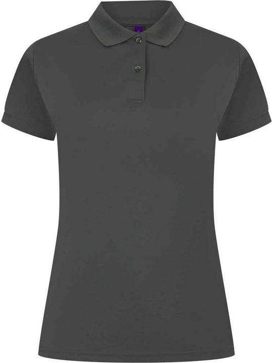 Actual product image Henbury Womens/Ladies Pique Polo Shirt (XL)