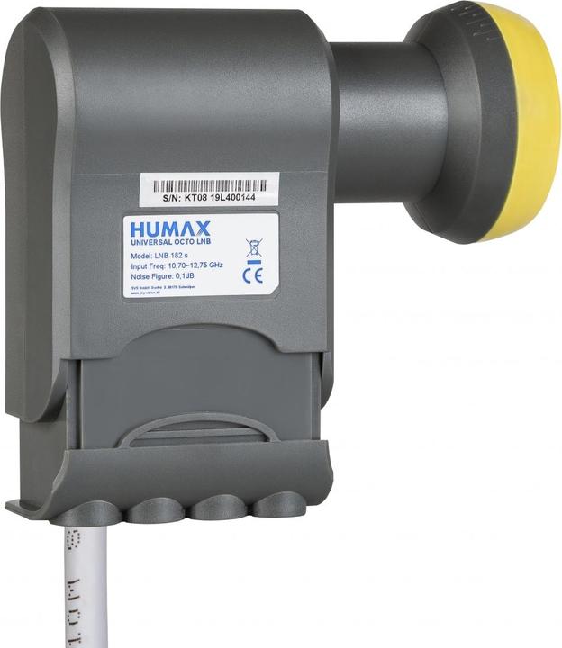 Actual product image Humax LNB 182s - F - 4 cm - 60 mm - 135 mm - 115 mm - 470 g (Octo LNB, 40mm)