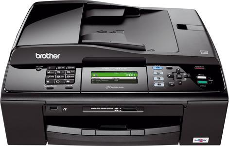 Produktbild Brother MFC-J615W, Drucker/Scanner/Kopierer/FAX, WLAN (Tintenpatrone, Farbe)