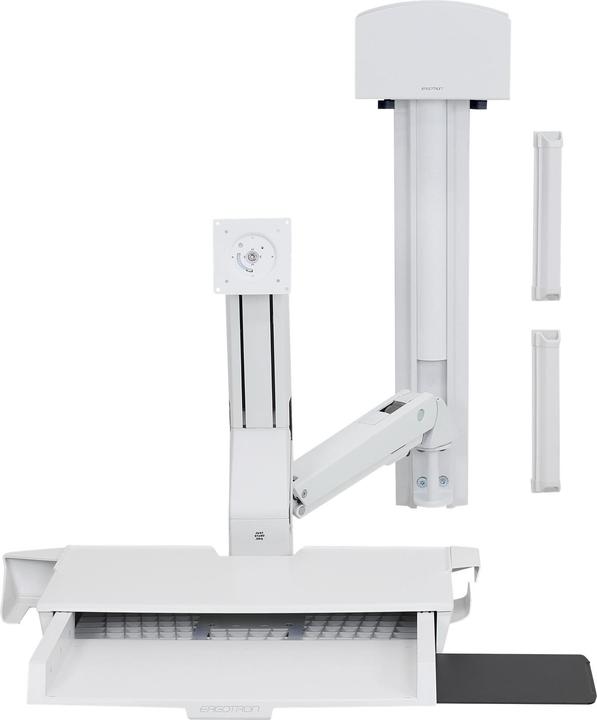 Actual product image Ergotron Sit-Stand Combo Shelf System - Mounting Kit (Handle, Articulating Arm, CPU Ha (Wall, 24.02")