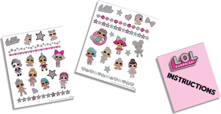 Actual product image L.O.L. Surprise! Metallic Tattoos