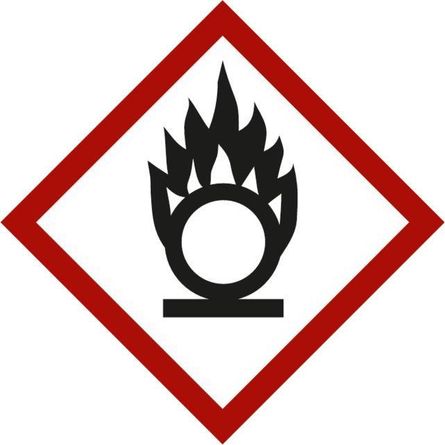 Produktbild Promat Gefahrstoffsymbol Flamme über Kreis