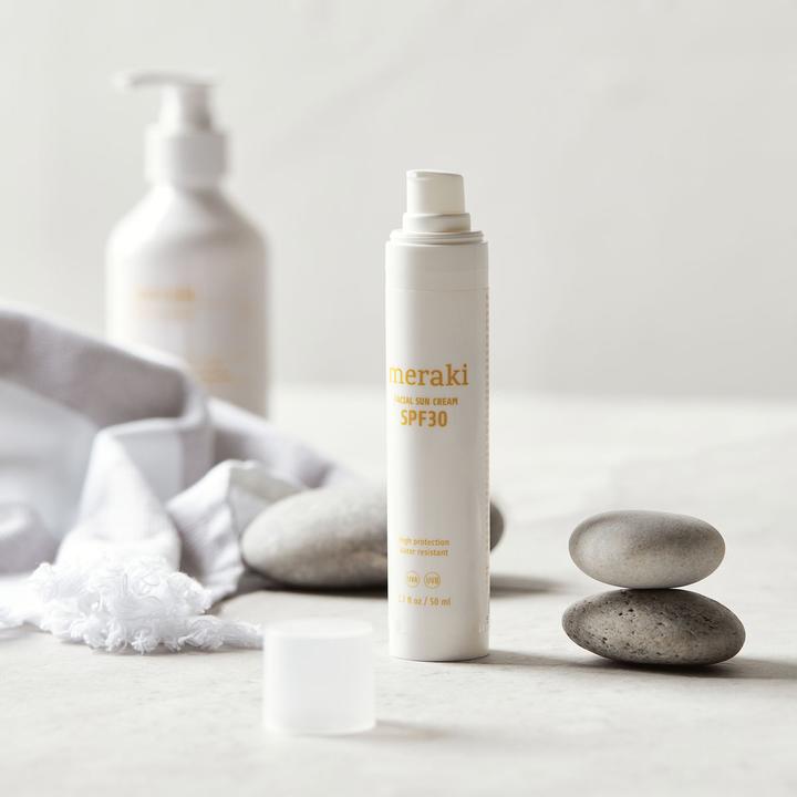 Actual product image Meraki Mildly scented (Sun cream face, SPF 30, 50 ml, 70 g)