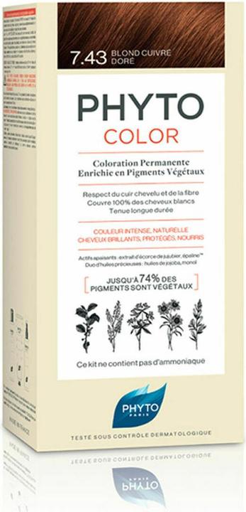 Produktbild Phyto color 7.43 rubio dorado (7.43-rubio dorado cobrizo)