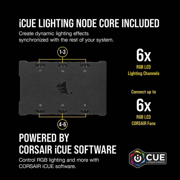 Actual product image Corsair iCUE QL140 RGB (140 mm, 2 x)