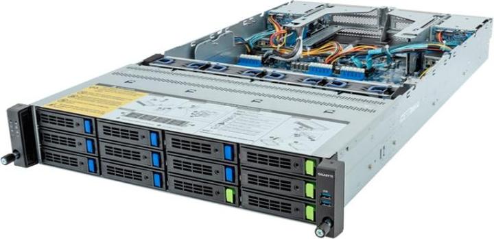 Actual product image Gigabyte R283-Z93 rev. AAL1 Rack Server 2U Dual Socket SP5 R283-Z93-AAF1