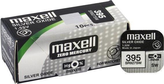 Image du produit Maxell Pile bouton SR927SW 10 pièces (10 pcs, SR57, 55 mAh)