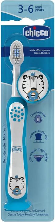 Produktbild Chicco Zahnbürste, TIGER - 3 - 6Y (Weich, 1 x)