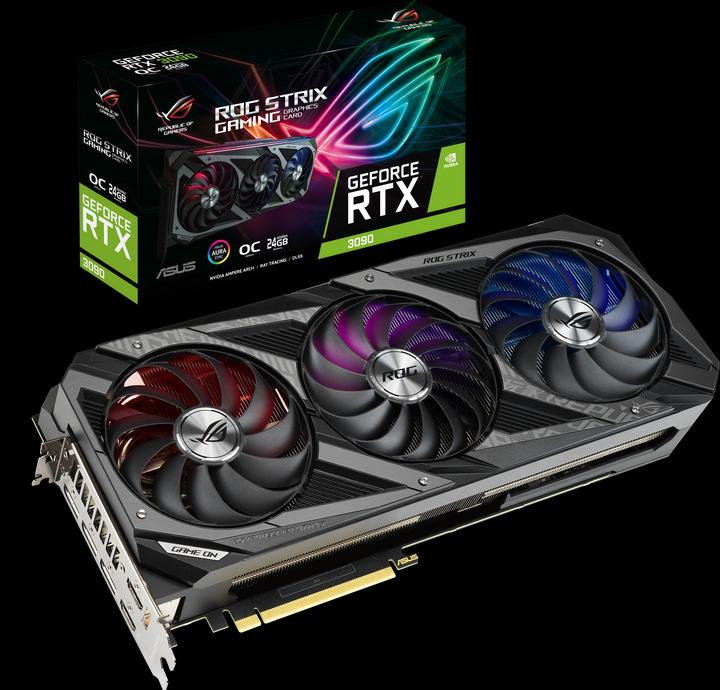 Immagine prodotto ASUS GeForce ROG STRIX RTX 3090 GIOCARE (24 GB)