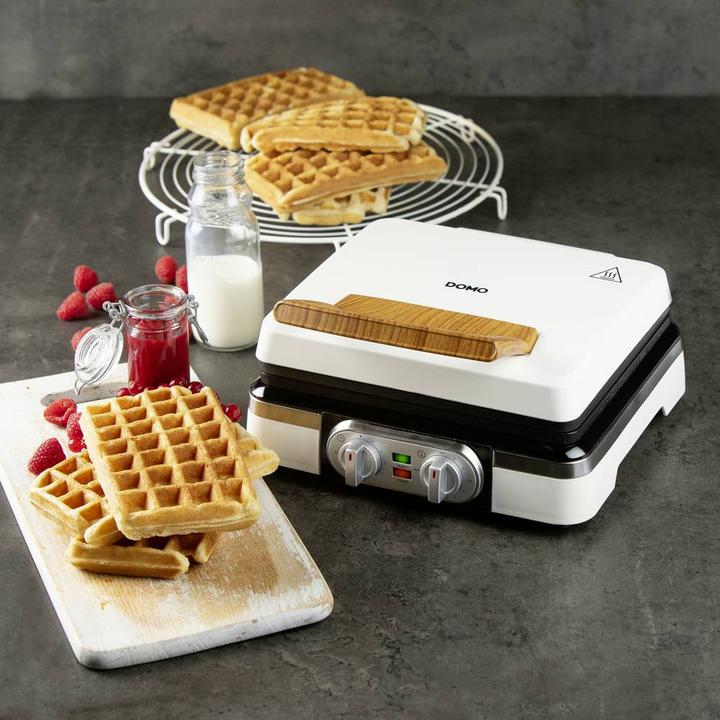 Image du produit Domo WAFFELEISEN – POWDER WHITE Waffeleisen Weiss
