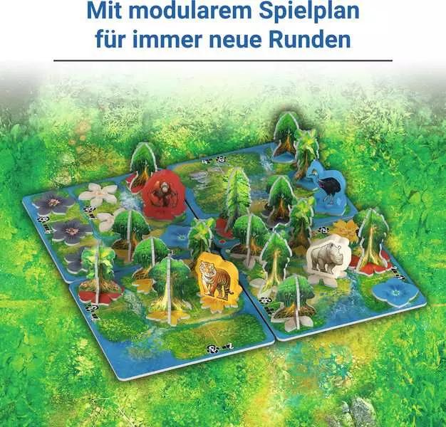 Image du produit Ravensburger 24747 HUTAN - Jeu tactique pour toute la famille, pour 1 à 4 personnes à partir de 8 ans (Allemand)