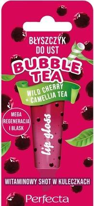 Perfecta Bubble Tea Lip Gloss Wild Cherry Camellia Tea 10g (Wild Cherry, Camellia Tea)