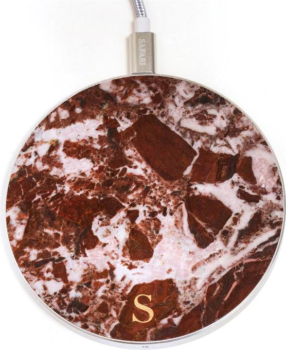 Produktbild Safari Selection Ladestation CIRCLE MARBLE bordeaux (10 W)