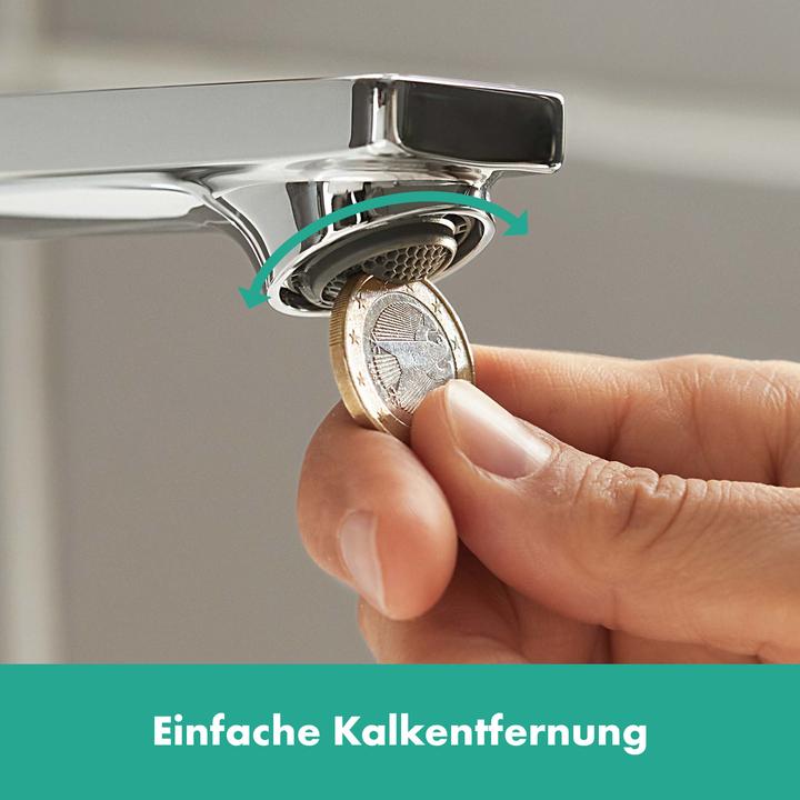 Immagine prodotto hansgrohe HG miscelatore monocomando per lavabo Rebris E 80 CoolStart m ZAG cromo