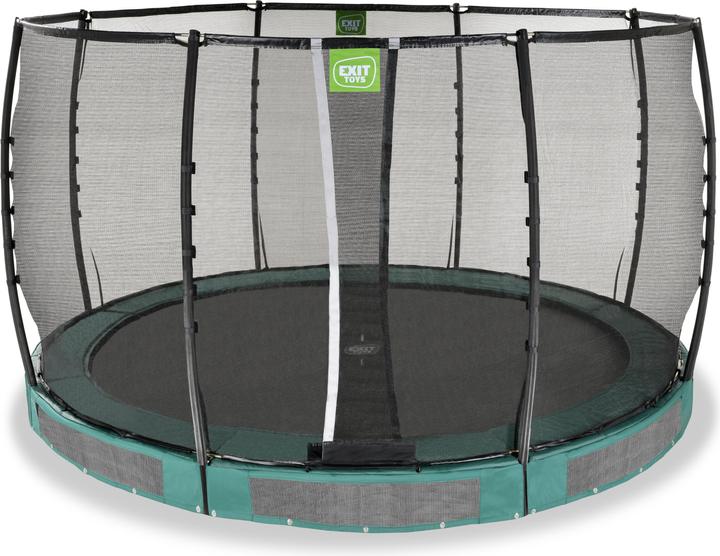 Produktbild Exit Allure Premium Bodentrampolin ø366cm - grün (366 cm)