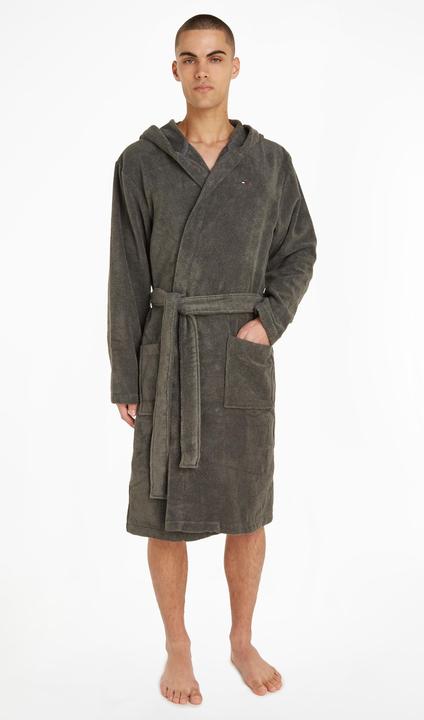 Actual product image Tommy Hilfiger Hooded Bathrobe (L)