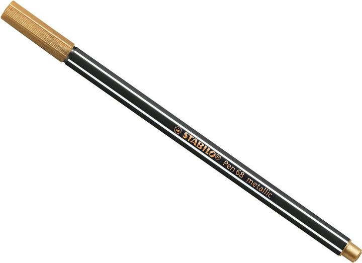 Actual product image STABILO Pen 68 Metallic (gold metallic, 1 x)