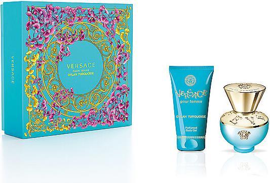 Image du produit Versace Set avec parfum pour femme Dylan Turquoise (2 pcs) (Eau de toilette, 80 ml)