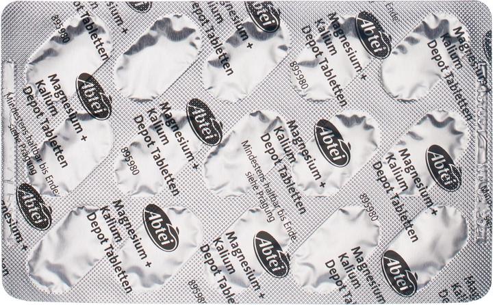 Actual product image Abtei Magnesium + Potassium (30 Piece, Pills, 85 g)
