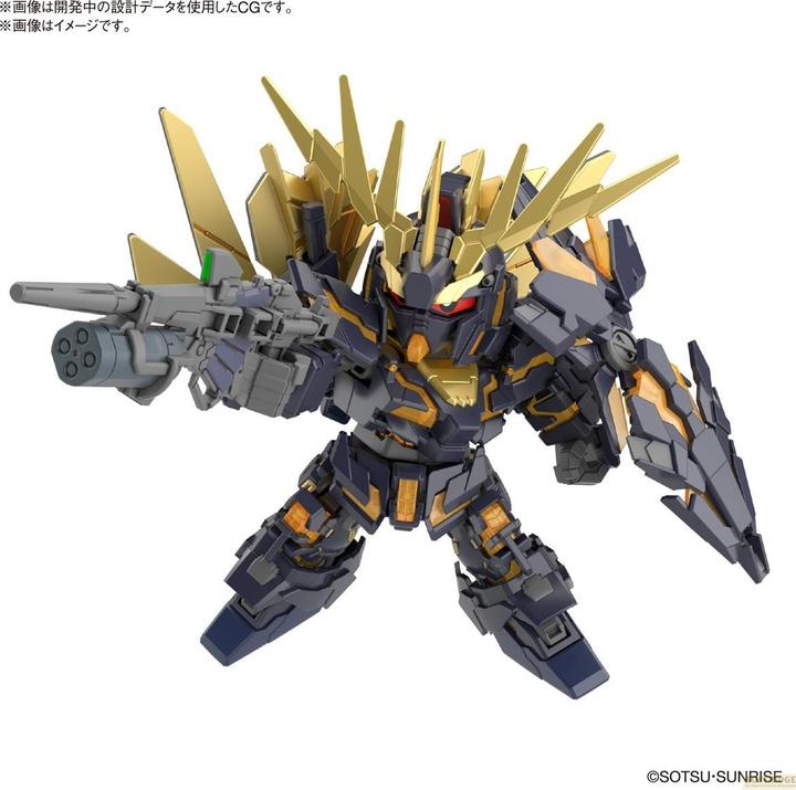 Produktbild Bandai SD GUNDAM -Cross Silhouette Unicorn 02 Banshee & Norn Parts -Model Kit