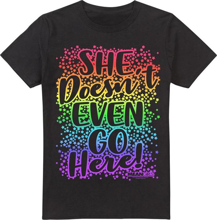 Actual product image Mean Girls Mens Doesn't Go Here T-Shirt (5XL)