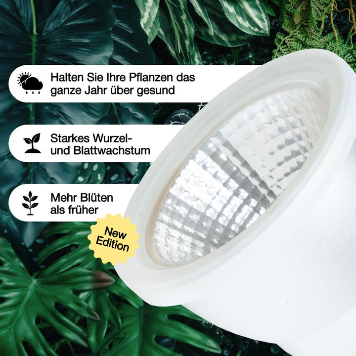Actual product image Venso EcoSolutions E27 plant lamp "Indoor plants" 7W 60 °, improved photosynthesis and higher chloro (LED, 240 V)