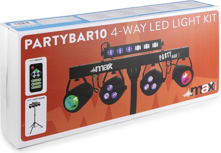Actual product image Max Light set PartyBar 10