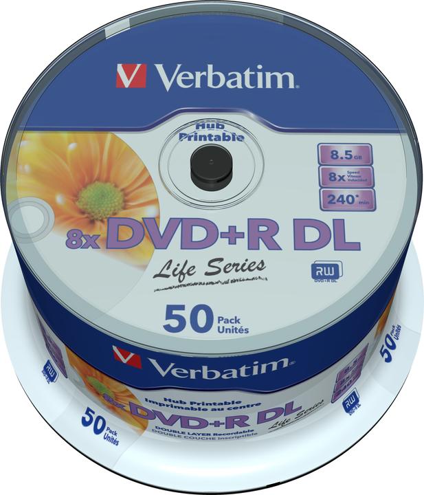Image du produit Verbatim Dvd+R (50 x)